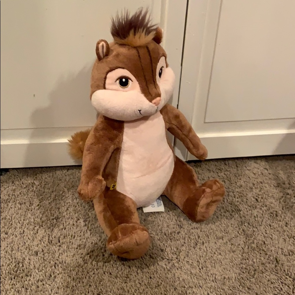alvin and chipmunks rare plush toy